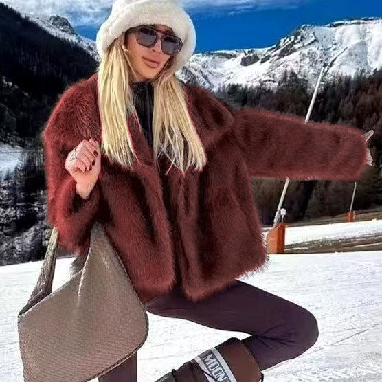 Faux Fur Coat for Women
