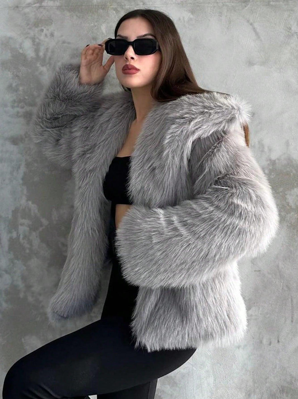 Faux Fur Coat for Women