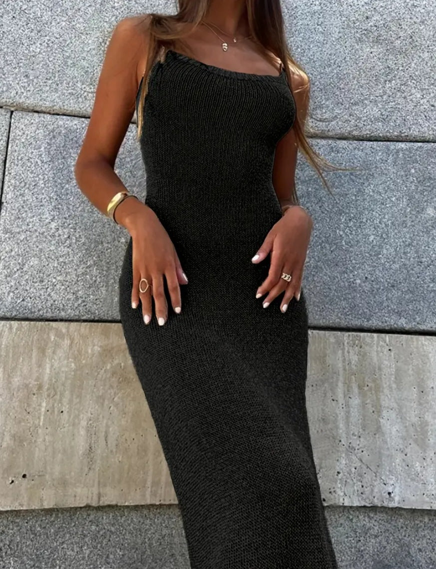 Knitted Long Dress for Women