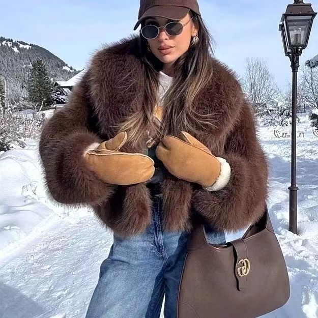 Faux Fur Coat for Women