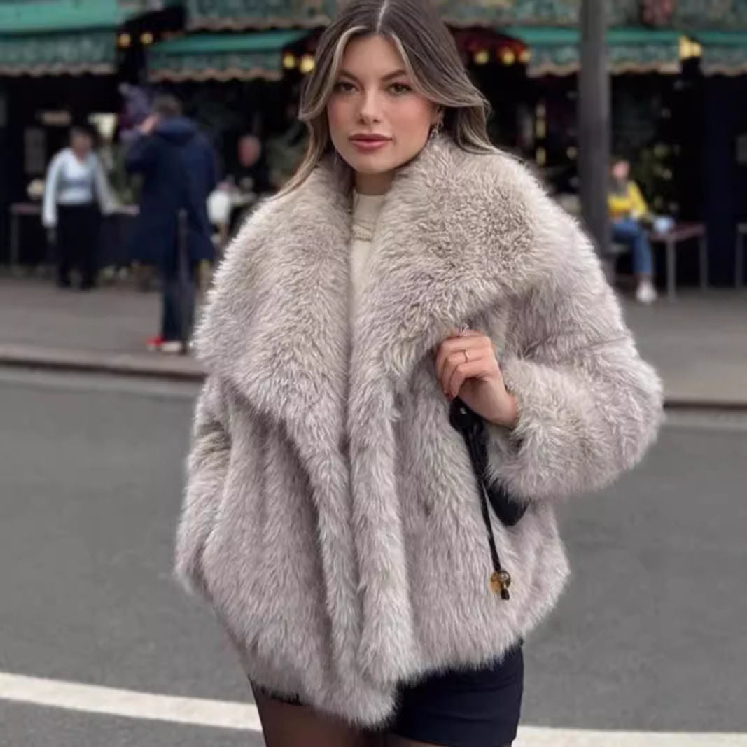 Faux Fur Coat for Women