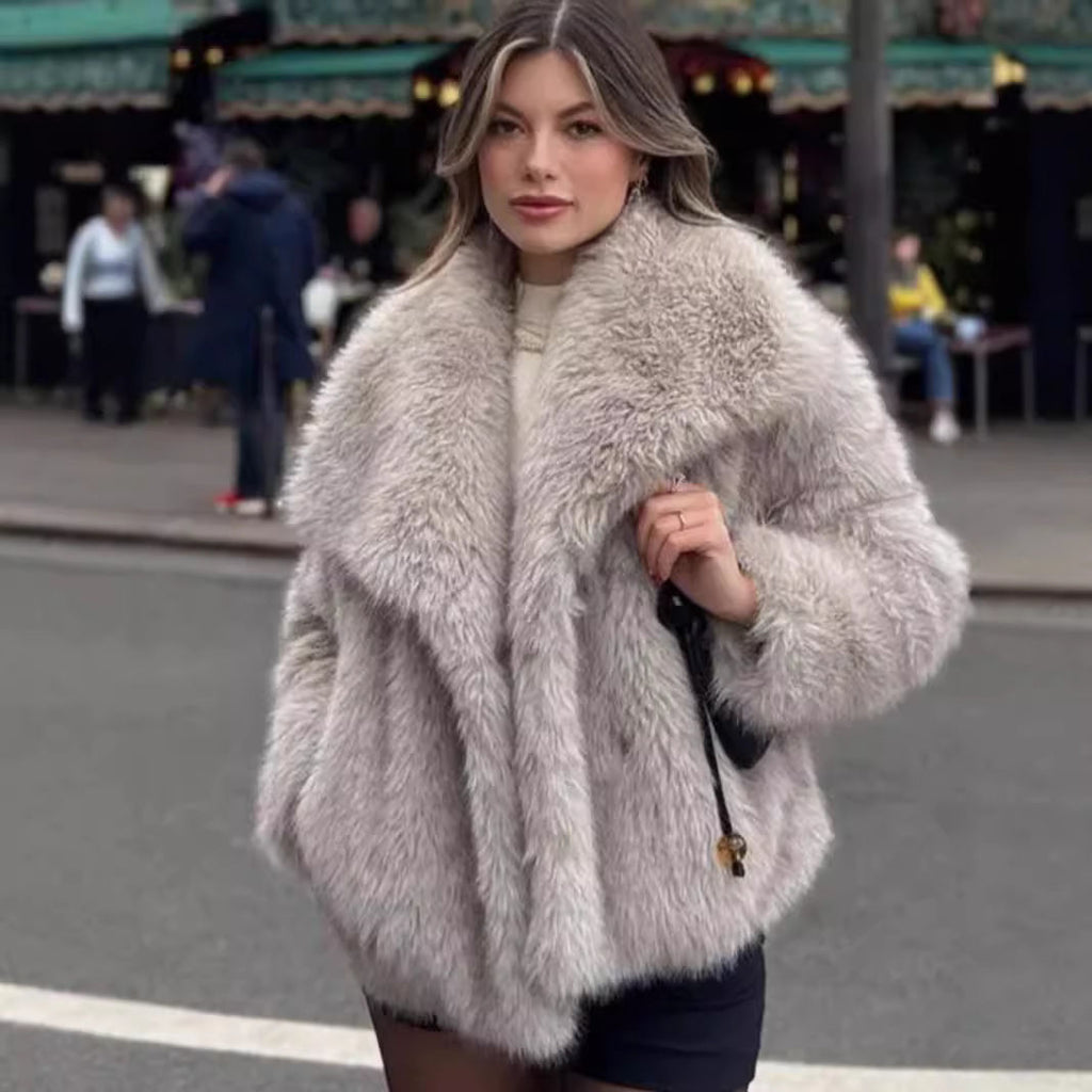 Faux Fur Coat for Women