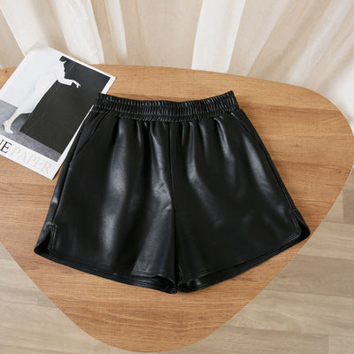 Leather Short Pants for Women