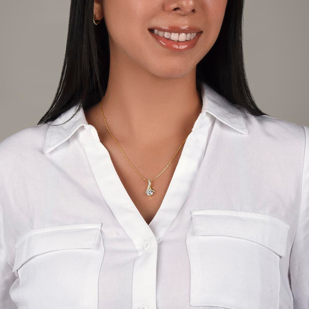 Female Beauty Necklace for Young Lovers ( Gold & Silver )