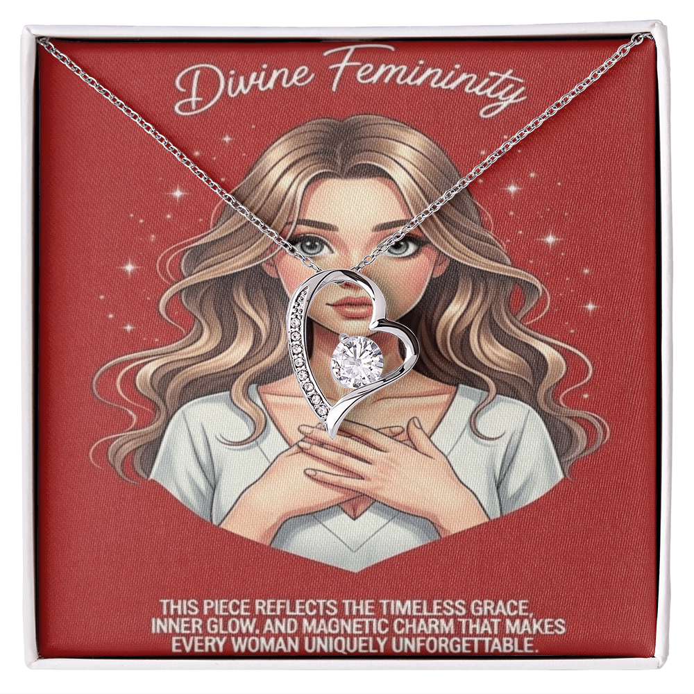 Necklace " Divine Femininity "  ( Gold & Silver )