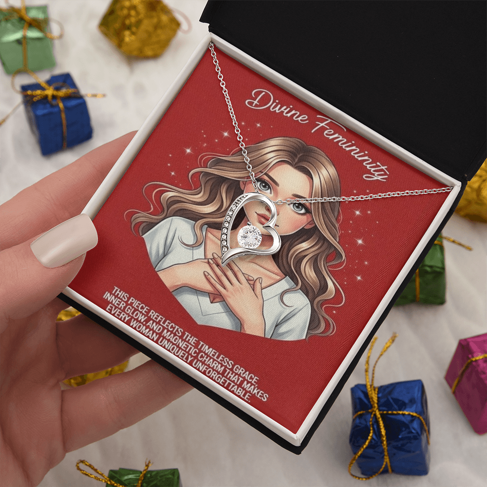 Necklace " Divine Femininity "  ( Gold & Silver )