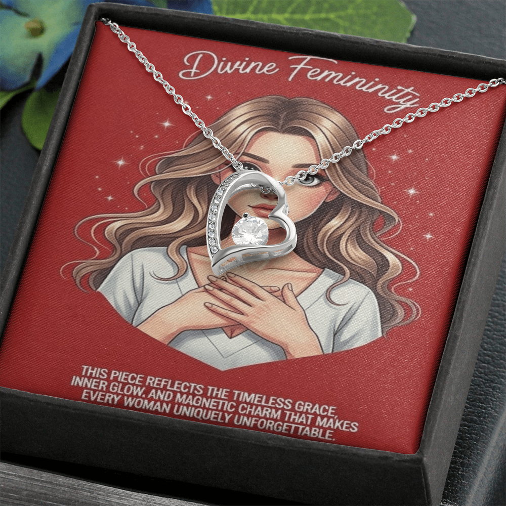 Necklace " Divine Femininity "  ( Gold & Silver )