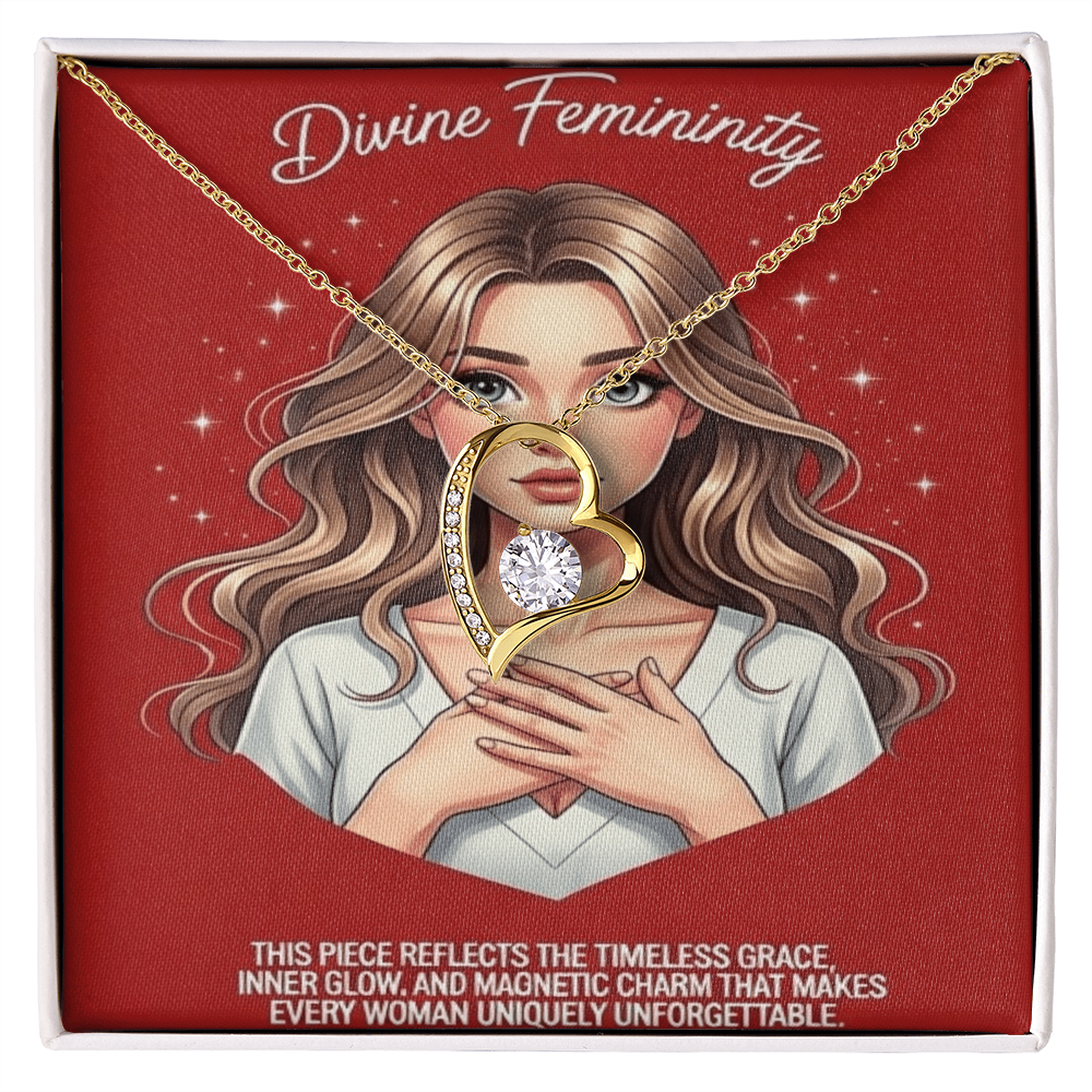 Necklace " Divine Femininity "  ( Gold & Silver )