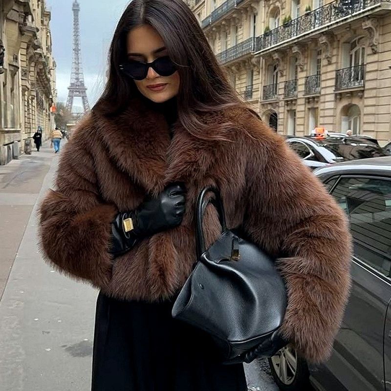 Faux Fur Coat for Women