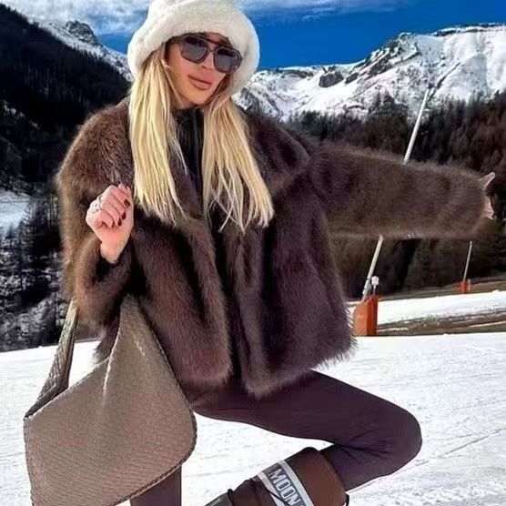 Faux Fur Coat for Women