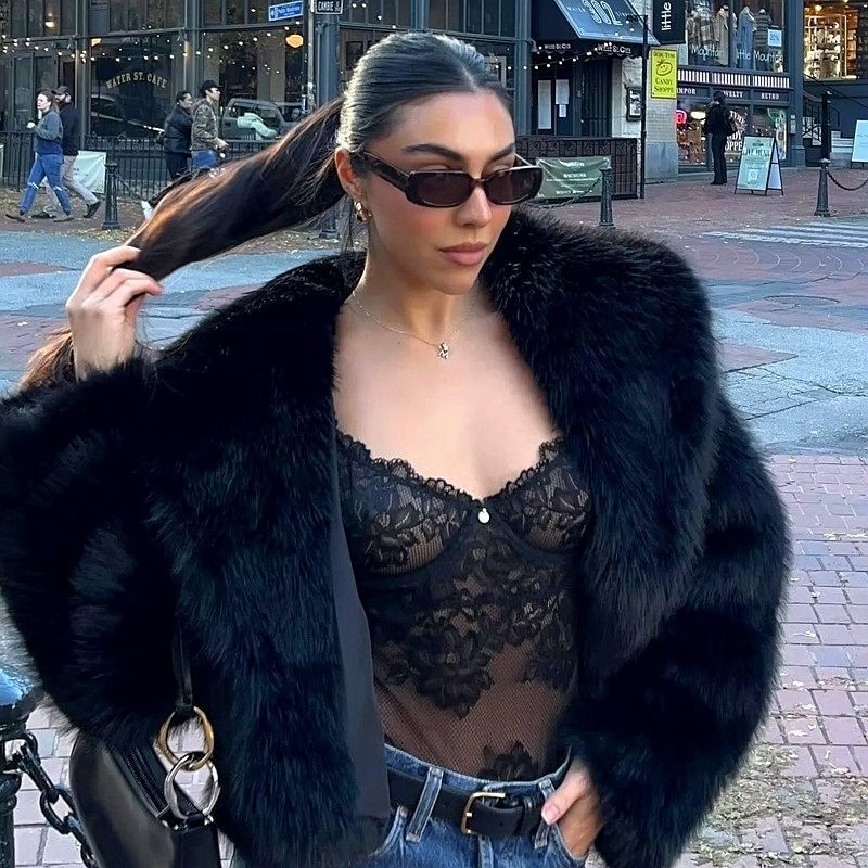 Faux Fur Coat for Women